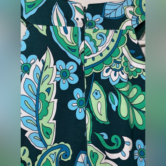 LOFT Green Paisley Halter Dress - Picture 7 of 10